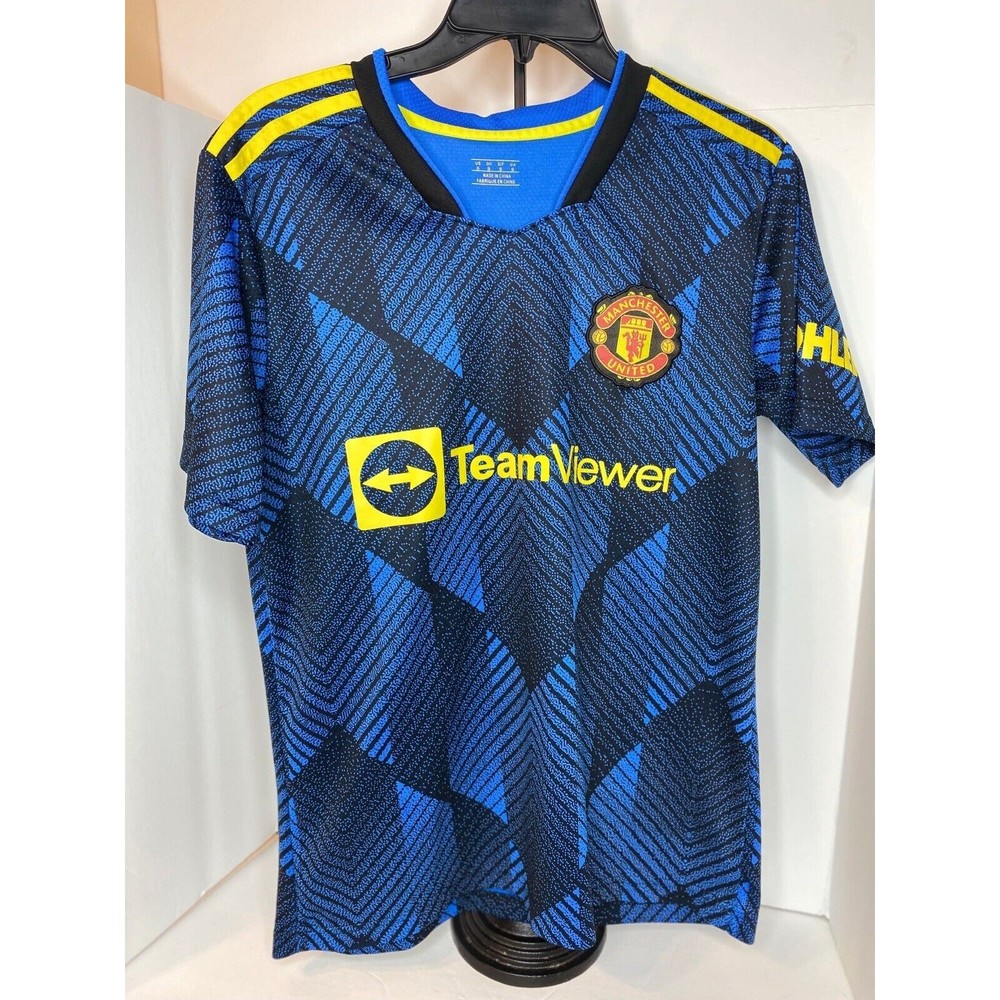 Manchester United UCL Third Jersey #14, Kendall,  Soccer, Small Unisex